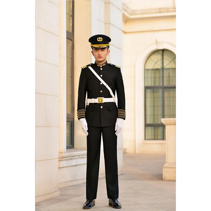 Форменная одежда со стоячим воротником для службы безопасности (1)