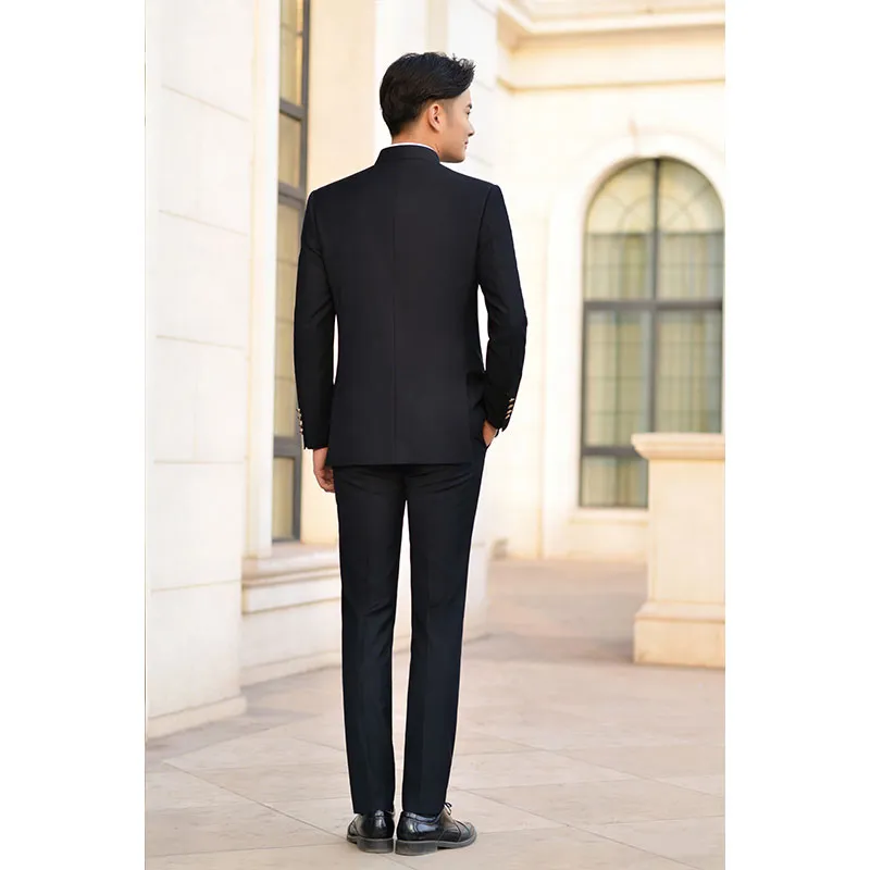 Форменный костюм в стиле Чжуншань для службы безопасности (2)